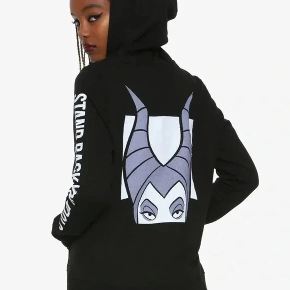 Disney Sleeping Beauty‎ Maleficent Juniors Size Small Hoodie - Picture 2 of 3